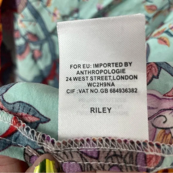 Anthropologie Riley Radiant Floral Kimono Boho - One Size - Picture 12 of 12